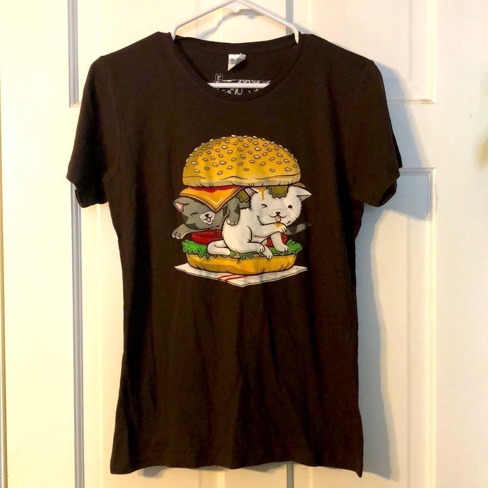 Threadless “Catburger” Women’s T-Shirt